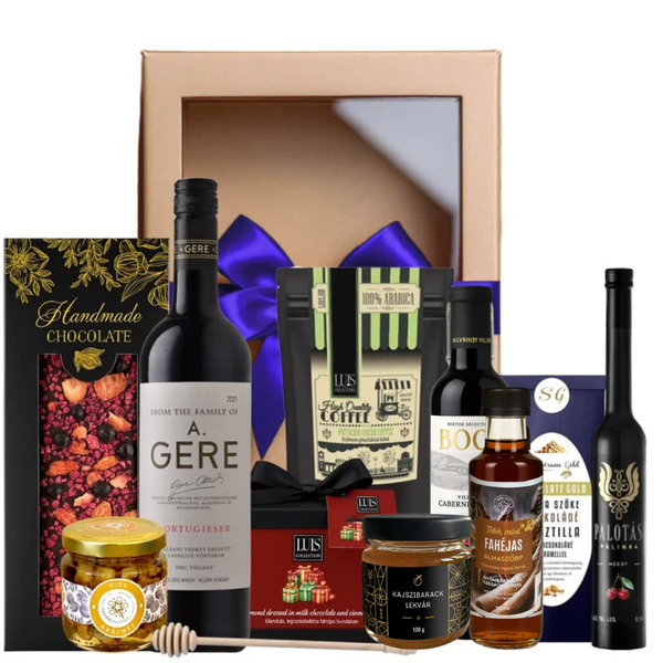 Gourmet válogatás ajándékcsomag