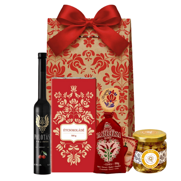 Magyar ízek válogatása díszdobozos ajándékcsomag