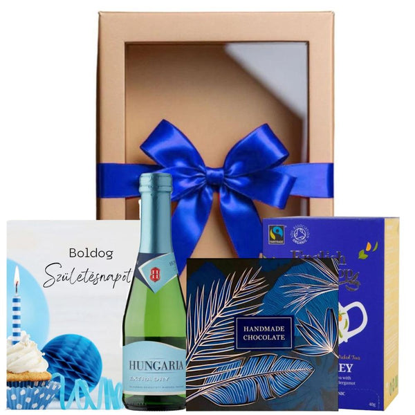 Blue boy szülinapi ajándékcsomag